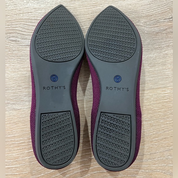 Retired Rothy’s orchid purple / blue Point ballet Flats women’s sz 6 - Picture 12 of 12